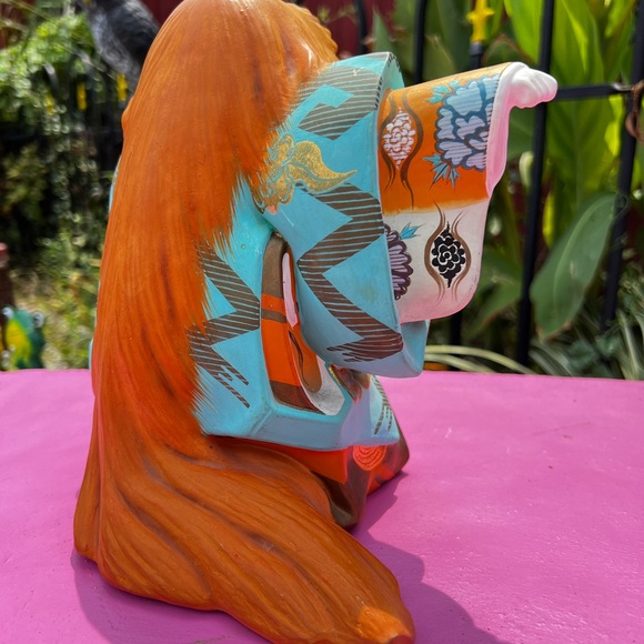 Two vintage Hakata clay dolls , father and son , see pictures for measurements - Picture 16 of 16